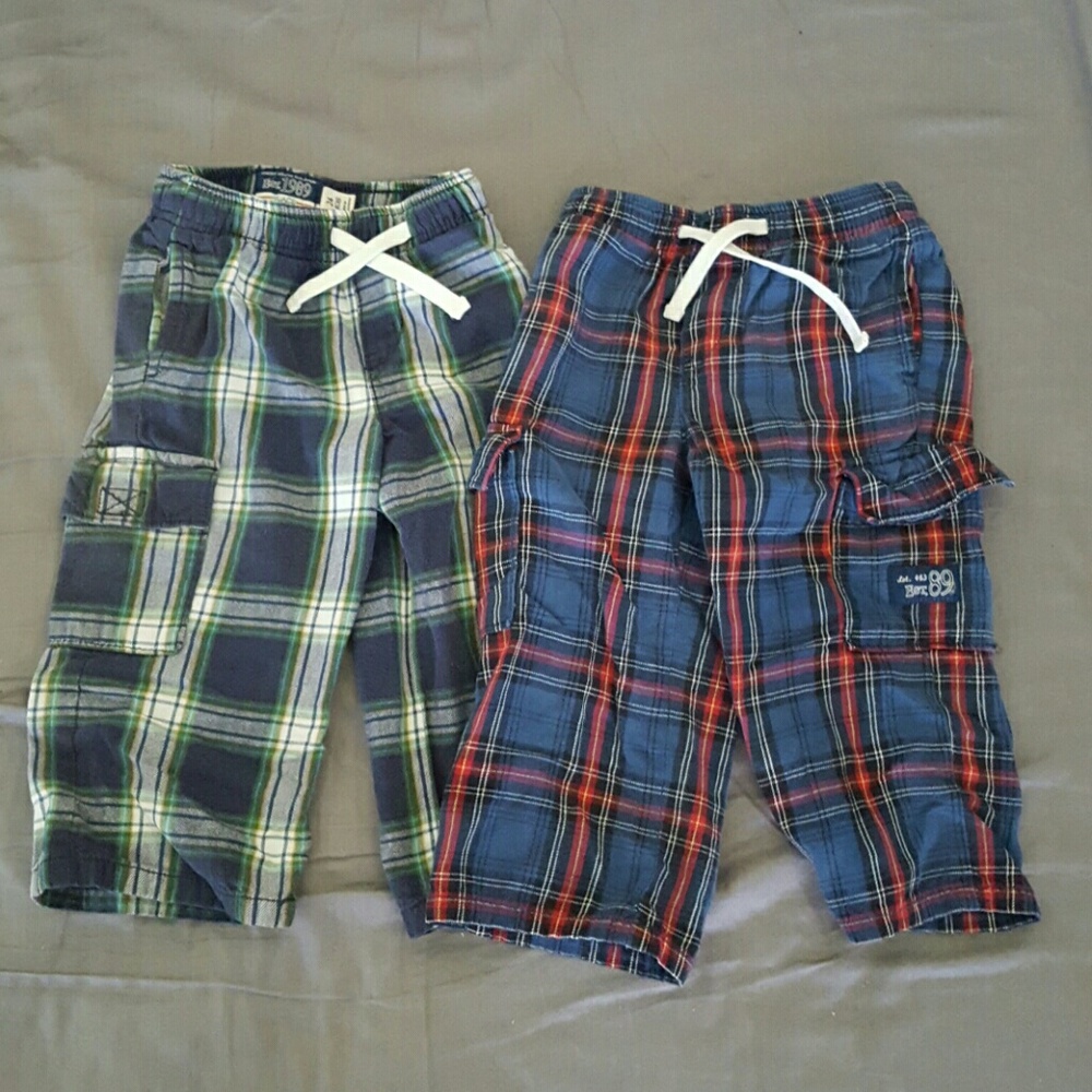 Childrens place size 24 months flannel sleep pants